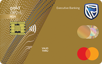 Debit Mastercard Executive Banking Banner